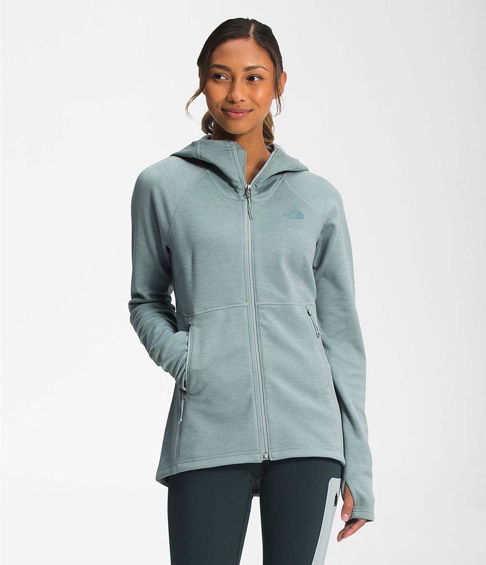 The North Face Canyonlands Kapuzenpullover Damen - Blau CH-332IMHE